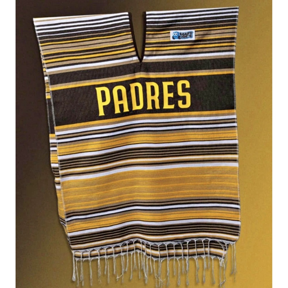 San Diego Padres Poncho Size LARGE Giveaway 7/28/26 New In Packaging Unopened